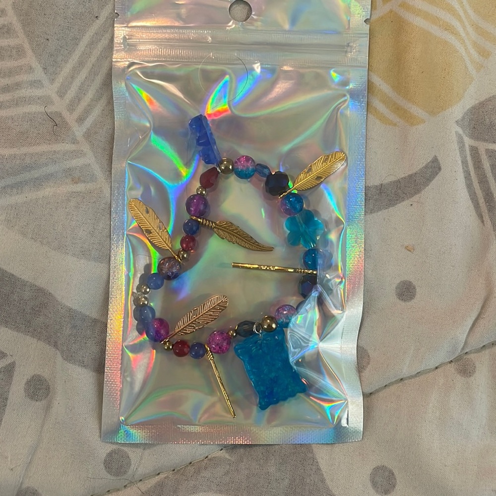 Homemade charm bracelet